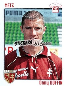 Sticker Dany Boffin - FOOT 1998-1999 - Panini