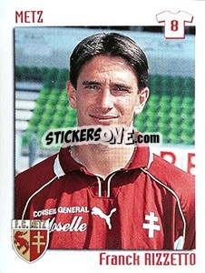 Sticker Franck Rizzetto - FOOT 1998-1999 n. 183 - Panini
