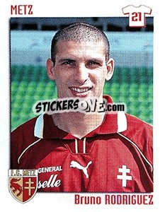 Sticker Bruno Rodriguez - FOOT 1998-1999 - Panini