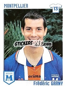 Cromo Frederic Garny - FOOT 1998-1999 - Panini