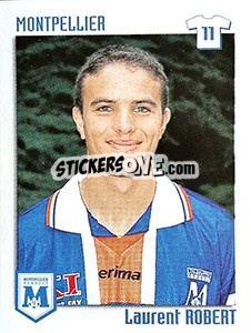 Sticker Laurent Robert - FOOT 1998-1999 n. 229 - Panini