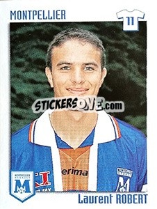 Sticker Laurent Robert - FOOT 1998-1999 - Panini