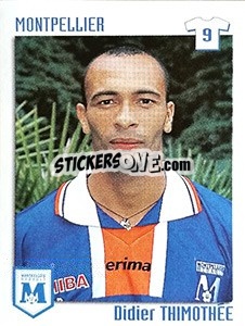 Cromo Didier Thimothee - FOOT 1998-1999 - Panini