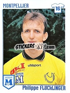 Sticker Philippe Flucklinger - FOOT 1998-1999 - Panini