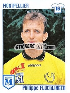 Figurina Philippe Flucklinger - FOOT 1998-1999 - Panini