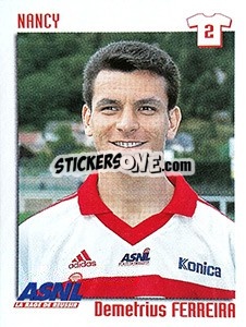 Sticker Demetrius Ferreira - FOOT 1998-1999 - Panini
