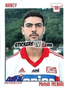 Figurina Mehdi Meniri - FOOT 1998-1999 - Panini