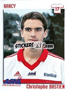 Sticker Christophe Bastien - FOOT 1998-1999 - Panini