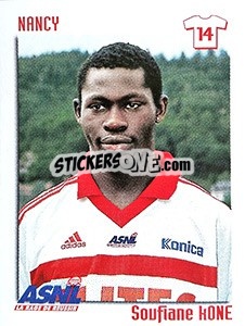 Sticker Soufiane Kone - FOOT 1998-1999 n. 248 - Panini