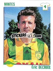 Sticker Eric Decroix - FOOT 1998-1999 - Panini