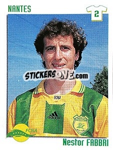 Sticker Nestor Fabbri - FOOT 1998-1999 - Panini