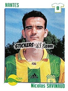 Cromo Nicolas Savinaud - FOOT 1998-1999 n. 266 - Panini