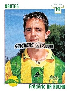 Sticker Frederic Da Rocha - FOOT 1998-1999 n. 269 - Panini