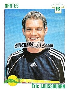 Sticker Eric Loussouarn - FOOT 1998-1999 - Panini