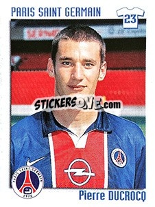 Sticker Pierre Ducrocq - FOOT 1998-1999 - Panini