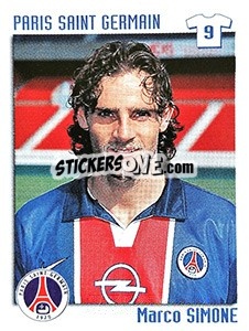 Cromo Marci Simone - FOOT 1998-1999 n. 293 - Panini
