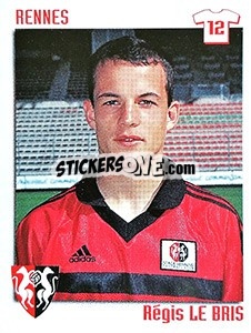 Sticker Regis Le Bris - FOOT 1998-1999 - Panini