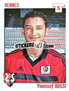 Sticker Youssef Rossi - FOOT 1998-1999 n. 304 - Panini