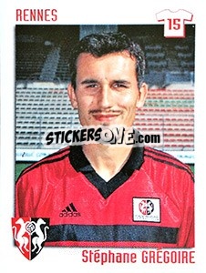 Sticker Stephane Gregoire - FOOT 1998-1999 n. 309 - Panini