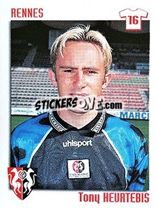 Sticker Tony Heurtebis - FOOT 1998-1999 n. 315 - Panini