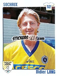 Sticker Didier Lang - FOOT 1998-1999 n. 322 - Panini