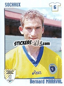 Sticker Bernard Maraval - FOOT 1998-1999 n. 323 - Panini