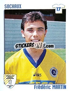 Sticker Frederic Martin - FOOT 1998-1999 - Panini