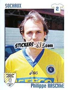 Sticker Philippe Raschke - FOOT 1998-1999 - Panini