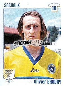 Sticker Olivier Baudry - FOOT 1998-1999 - Panini