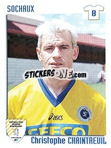 Sticker Christophe Chaintreuil - FOOT 1998-1999 - Panini