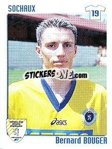 Figurina Bernard Bouger - FOOT 1998-1999 - Panini