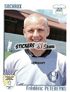 Sticker Frederic Petereyns - FOOT 1998-1999 - Panini