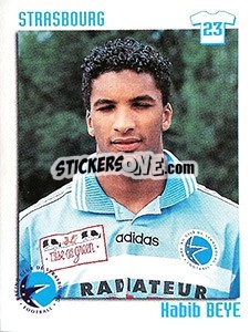 Cromo Habib Beye - FOOT 1998-1999 - Panini