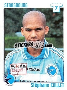 Sticker Stephane Collet - FOOT 1998-1999 n. 348 - Panini