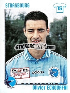 Sticker Olivier Echouafni - FOOT 1998-1999 n. 349 - Panini