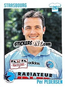 Sticker Per Pedersen - FOOT 1998-1999 n. 354 - Panini