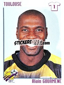 Sticker Alain Gouamene - FOOT 1998-1999 n. 361 - Panini