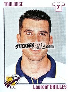 Sticker Laurent Batlles - FOOT 1998-1999 n. 362 - Panini