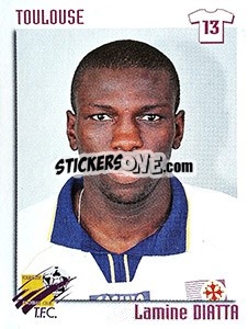 Cromo Lamine Diatta - FOOT 1998-1999 - Panini