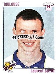 Sticker Laurent Guyot - FOOT 1998-1999 - Panini