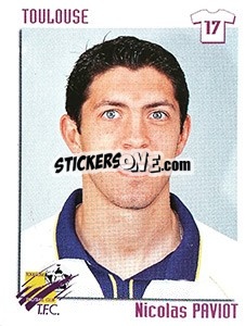 Sticker Nicolas Paviot - FOOT 1998-1999 - Panini