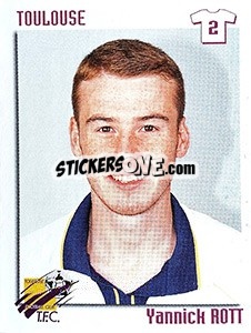 Sticker Yannick Rott - FOOT 1998-1999 n. 368 - Panini