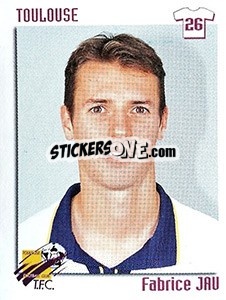 Figurina Fabrice Jau - FOOT 1998-1999 - Panini