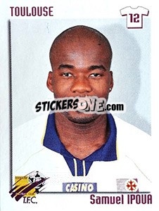 Sticker Samuel Ipoua - FOOT 1998-1999 - Panini