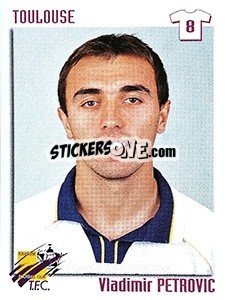 Sticker Vladimir Petrovic - FOOT 1998-1999 - Panini