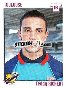 Sticker Teddy Richert - FOOT 1998-1999 n. 378 - Panini