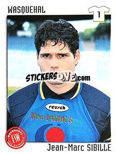Sticker Jean-Marc Sibille - FOOT 1998-1999 - Panini