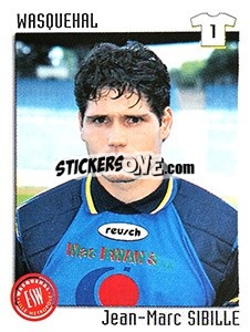 Figurina Jean-Marc Sibille - FOOT 1998-1999 - Panini