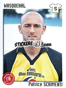 Sticker Patrice Scrimenti - FOOT 1998-1999 - Panini