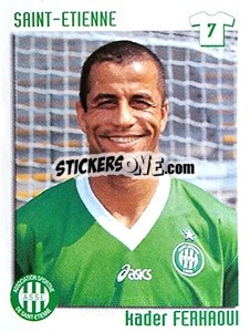 Sticker Jean-Jacques Houze - FOOT 1998-1999 n. 452 - Panini